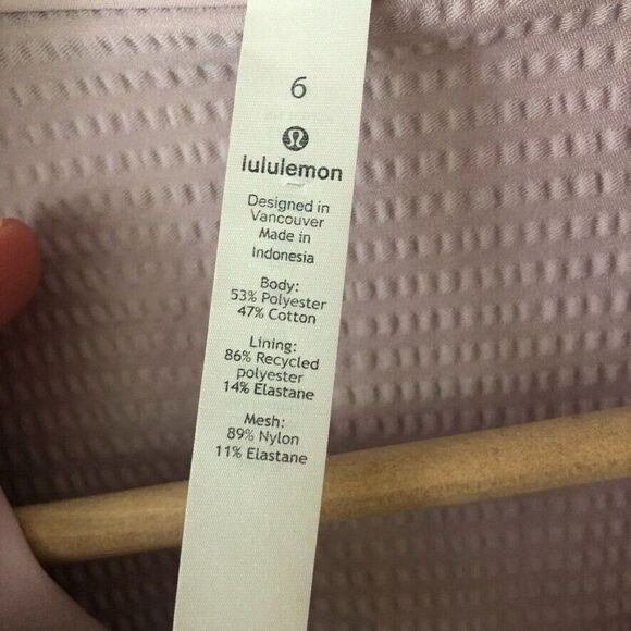 Lululemon 6 Pack Light Pullover *Packable Porcelain Pink - Picture 3 of 7